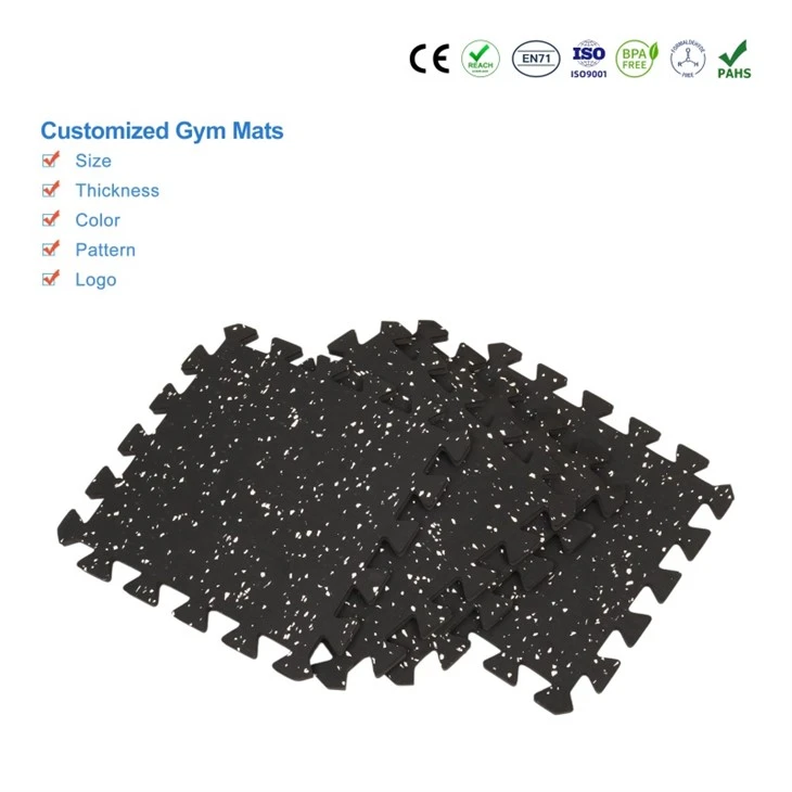 Interlocking Rubber Gym Flooring best