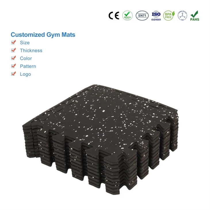 Interlocking Rubber Gym Flooring price